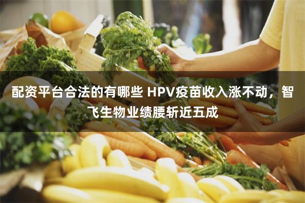 配资平台合法的有哪些 HPV疫苗收入涨不动，智飞生物业绩腰斩近五成